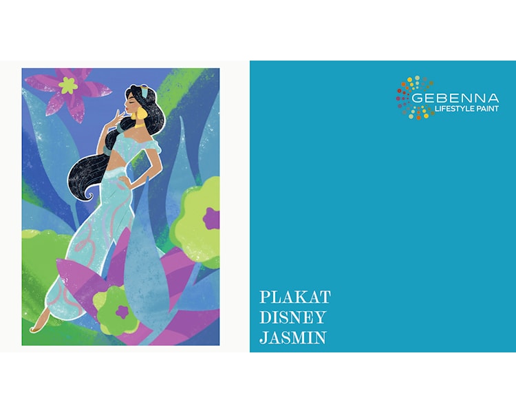 Plakat Disney Prinsesse Jasmin